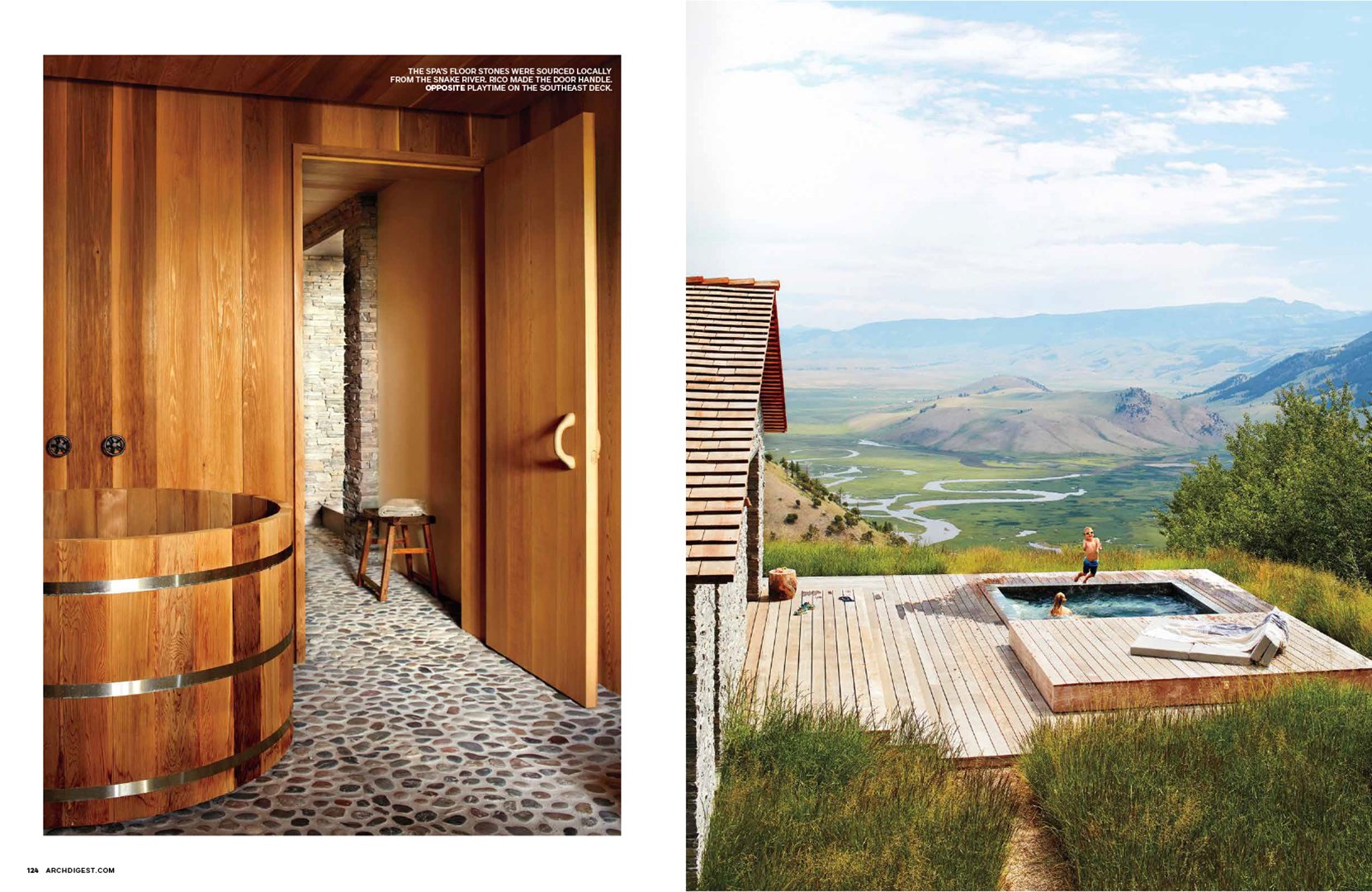 Architectural Digest feature, interior by Stephen Pappas Interiors