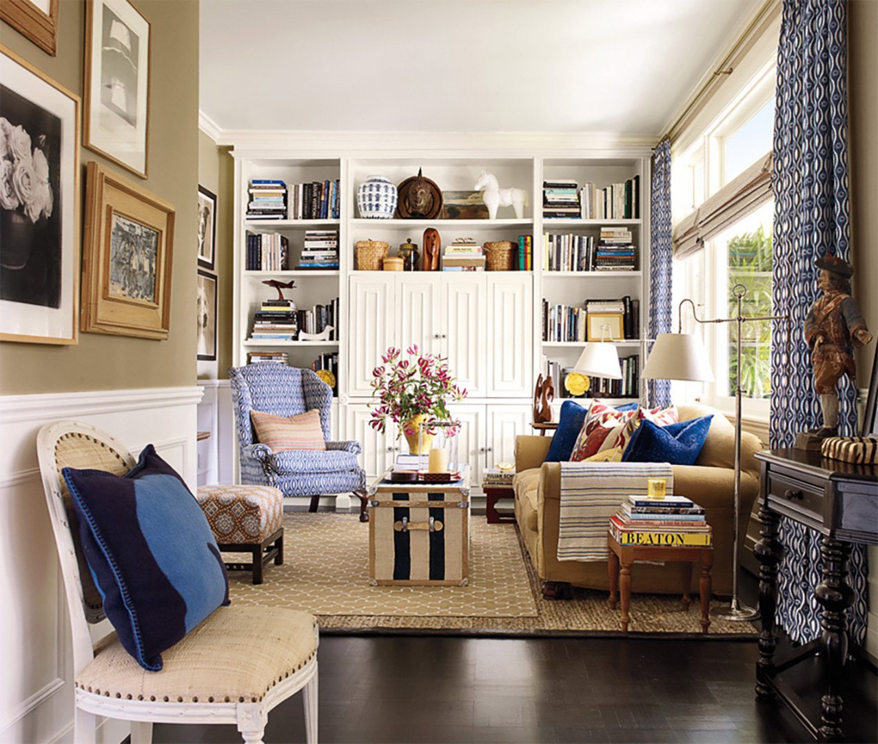 Architectural Digest feature, interior by Stephen Pappas Interiors
