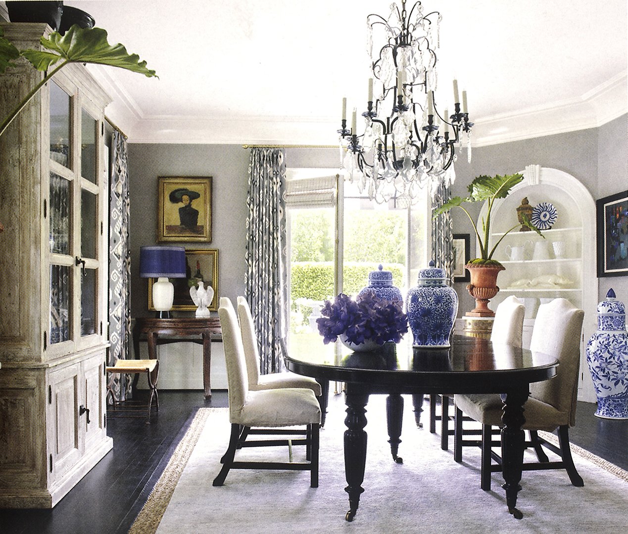 Architectural Digest feature, interior by Stephen Pappas Interiors