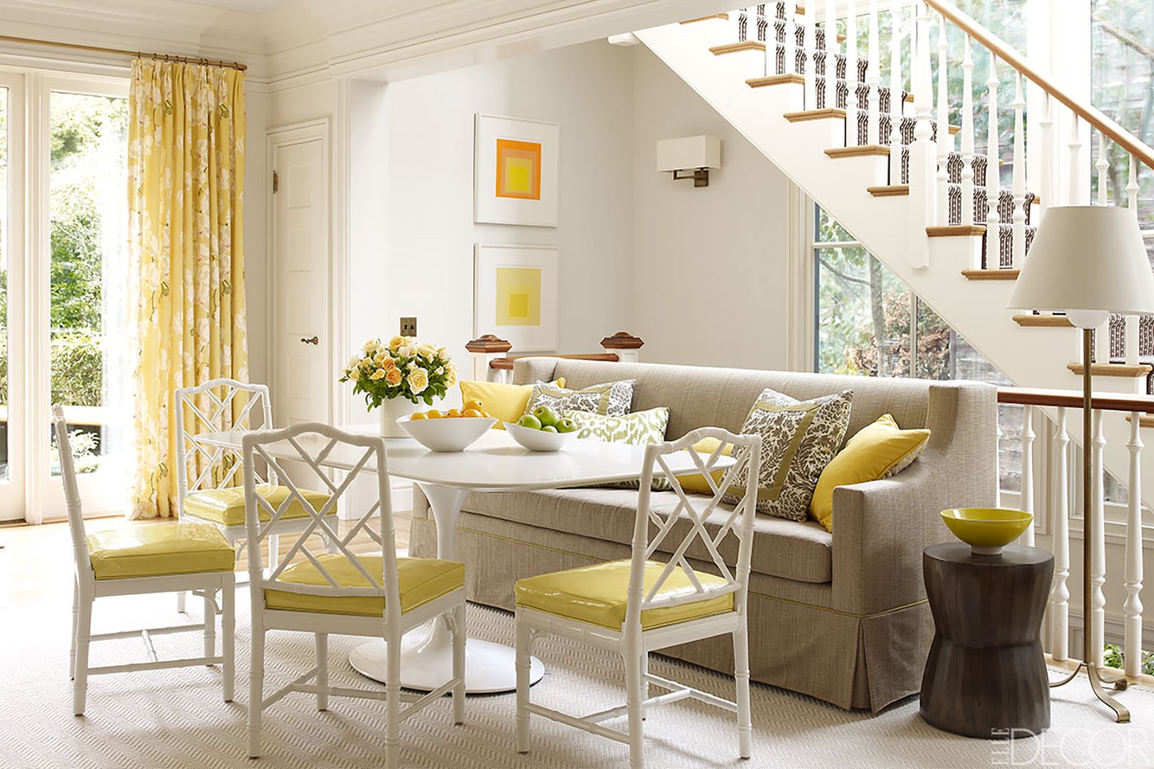 Elle Decor feature, interior by Stephen Pappas Interiors