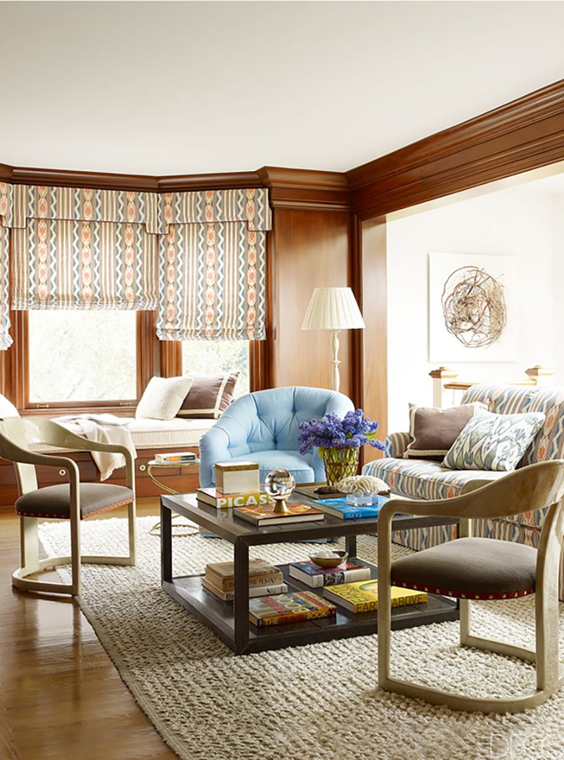 Elle Decor feature, interior by Stephen Pappas Interiors