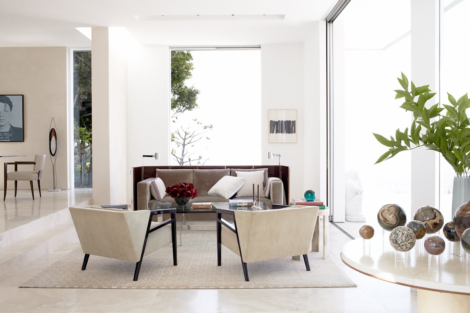Elle Decor feature, interior by Stephen Pappas Interiors