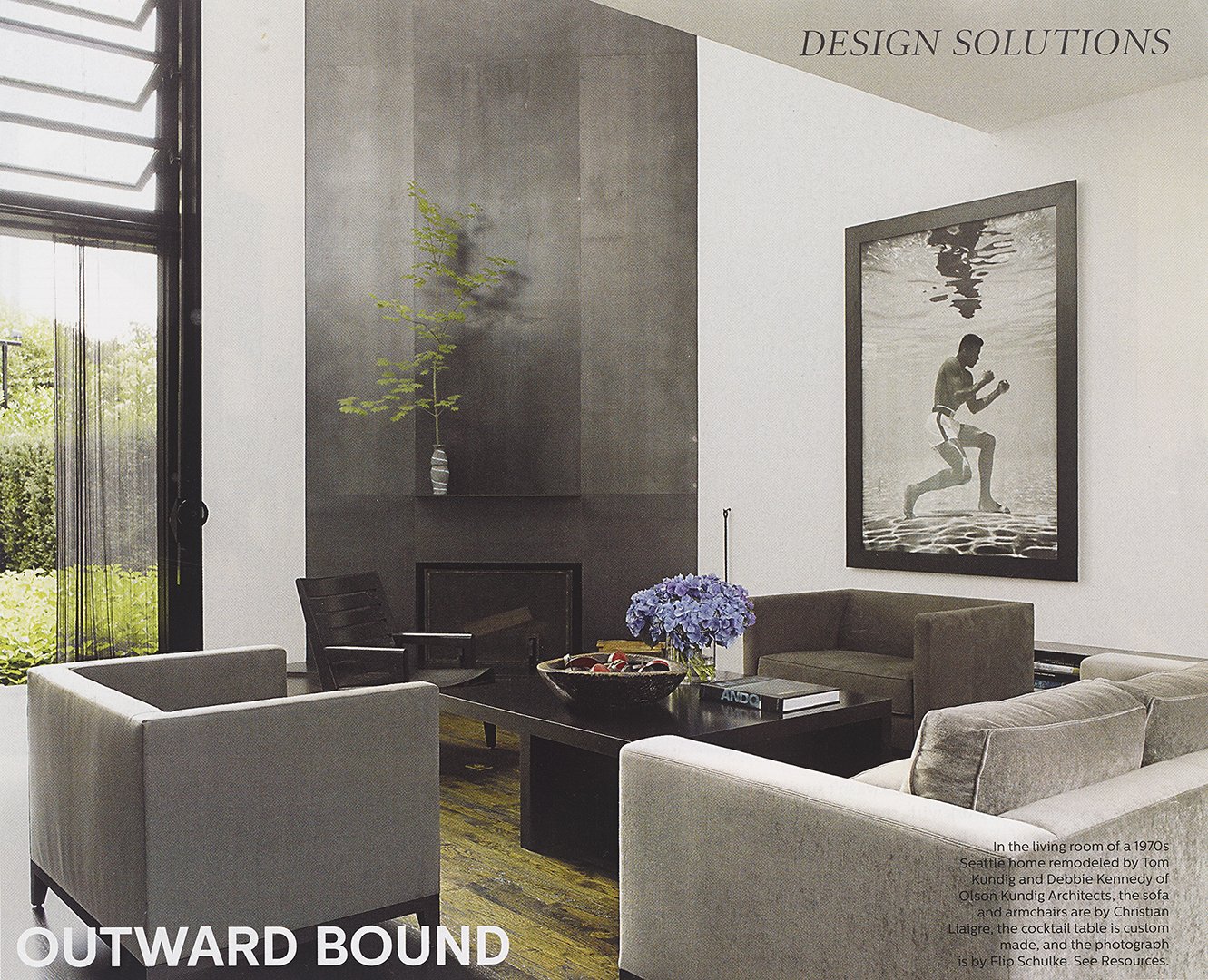 Elle Decor feature, interior by Stephen Pappas Interiors