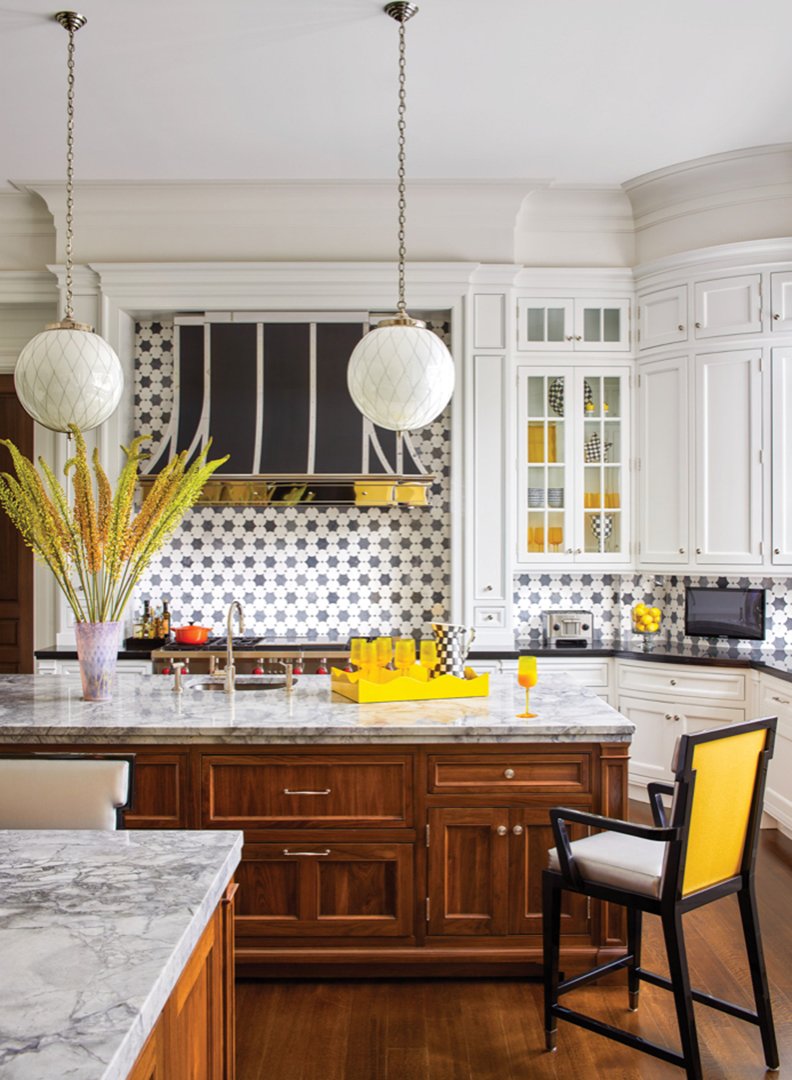 Elle Decor feature, interior by Stephen Pappas Interiors