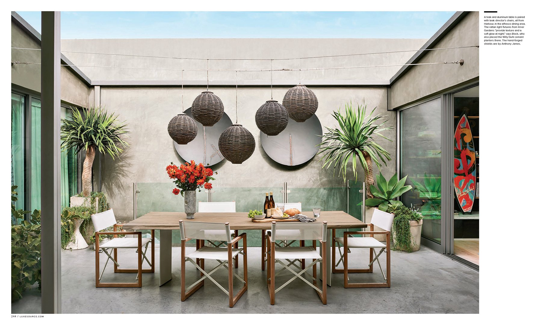 Luxe Interiors + Design feature, interior by Stephen Pappas Interiors