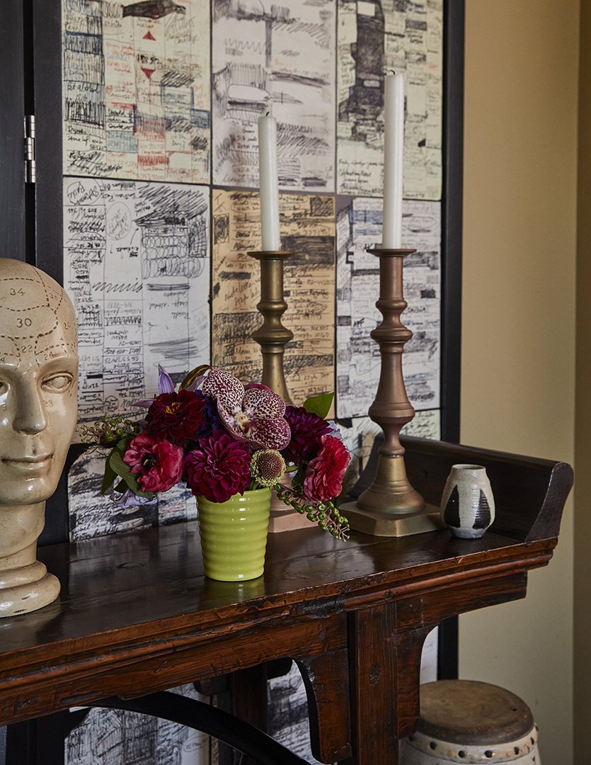Cathy Graham · Full Bloom, interior by Stephen Pappas Interiors