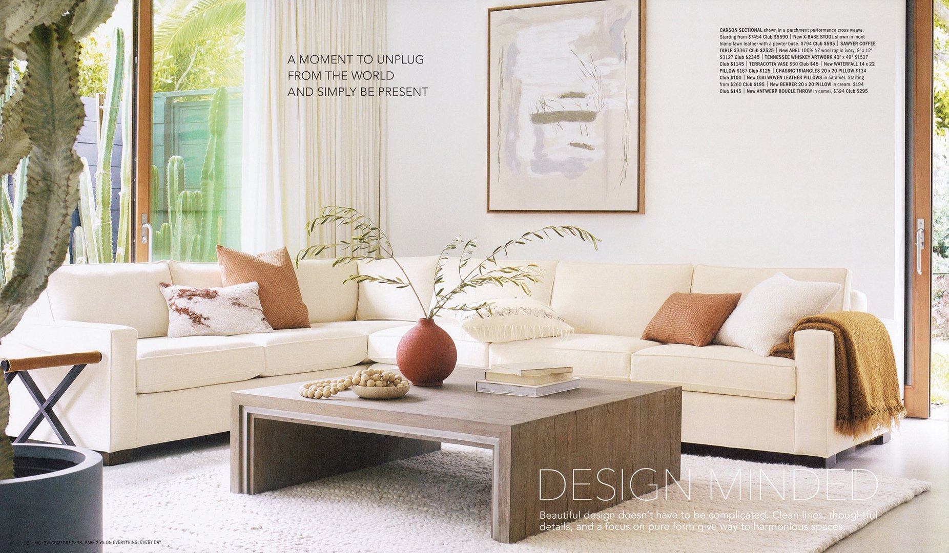 Mitchell Gold + Bob Williams, interior by Stephen Pappas Interiors