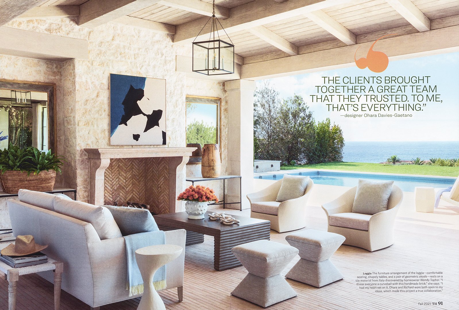 Ohara Davies Gaetano, interior by Stephen Pappas Interiors