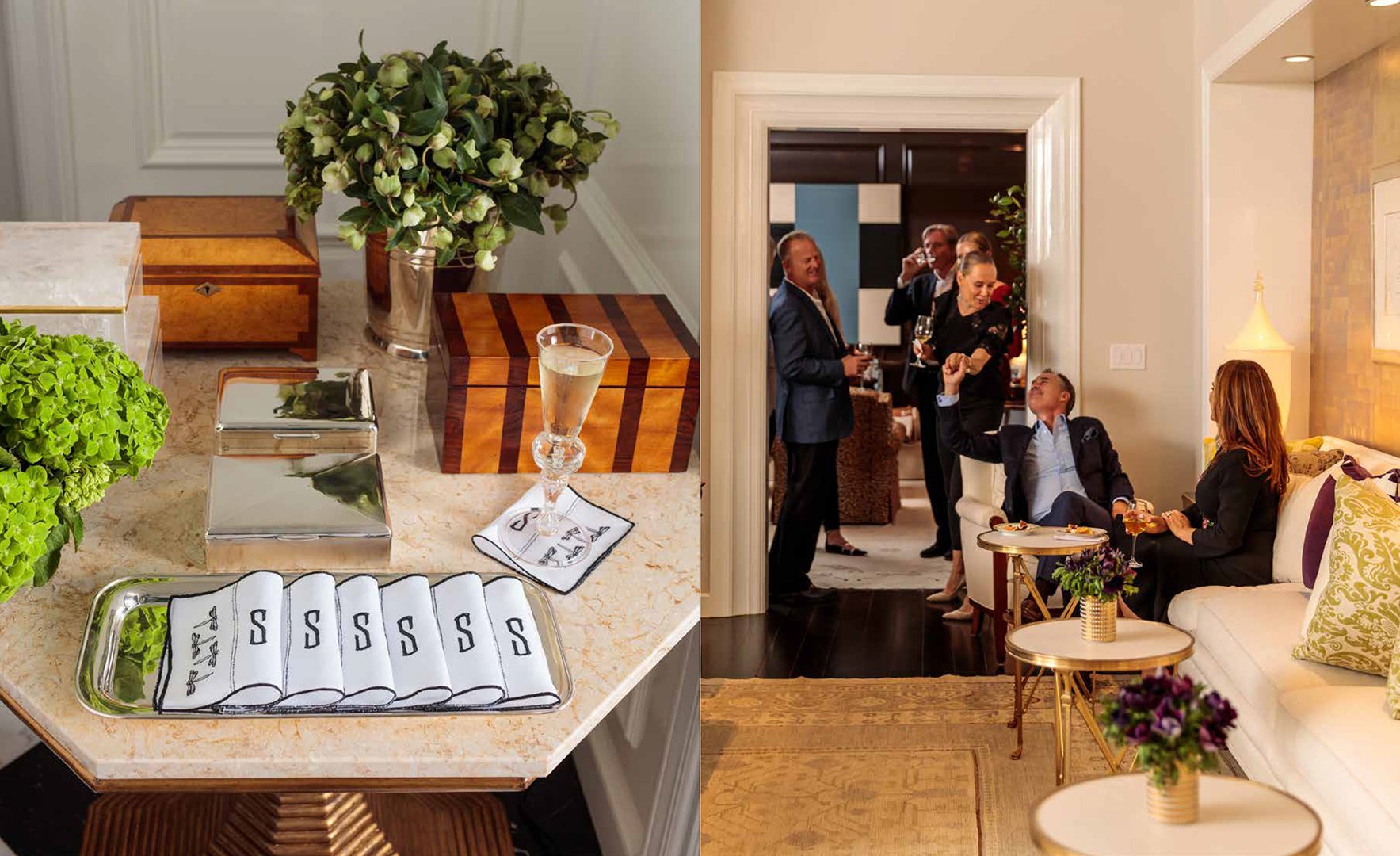Stephanie Booth Shafran · You're Invited, interior by Stephen Pappas Interiors