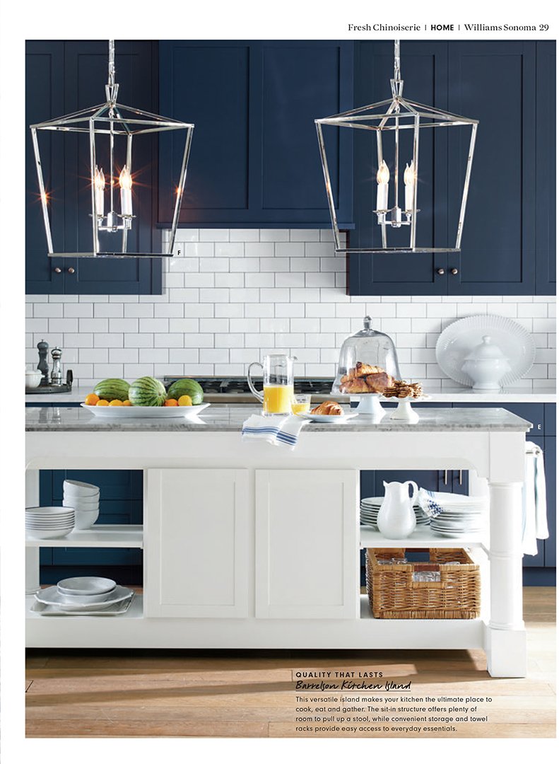 Williams Sonoma Home, interior by Stephen Pappas Interiors